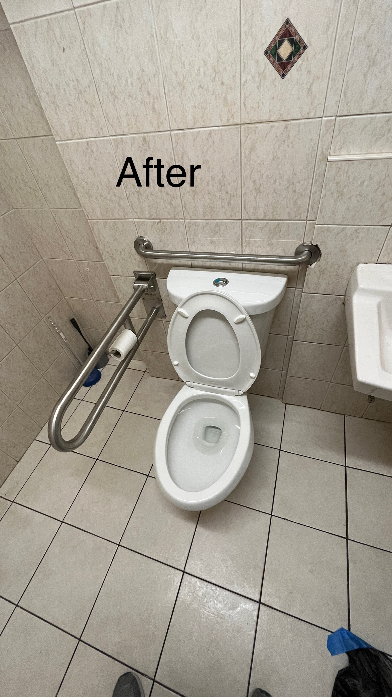 After - Commercial Bathroom Renovation